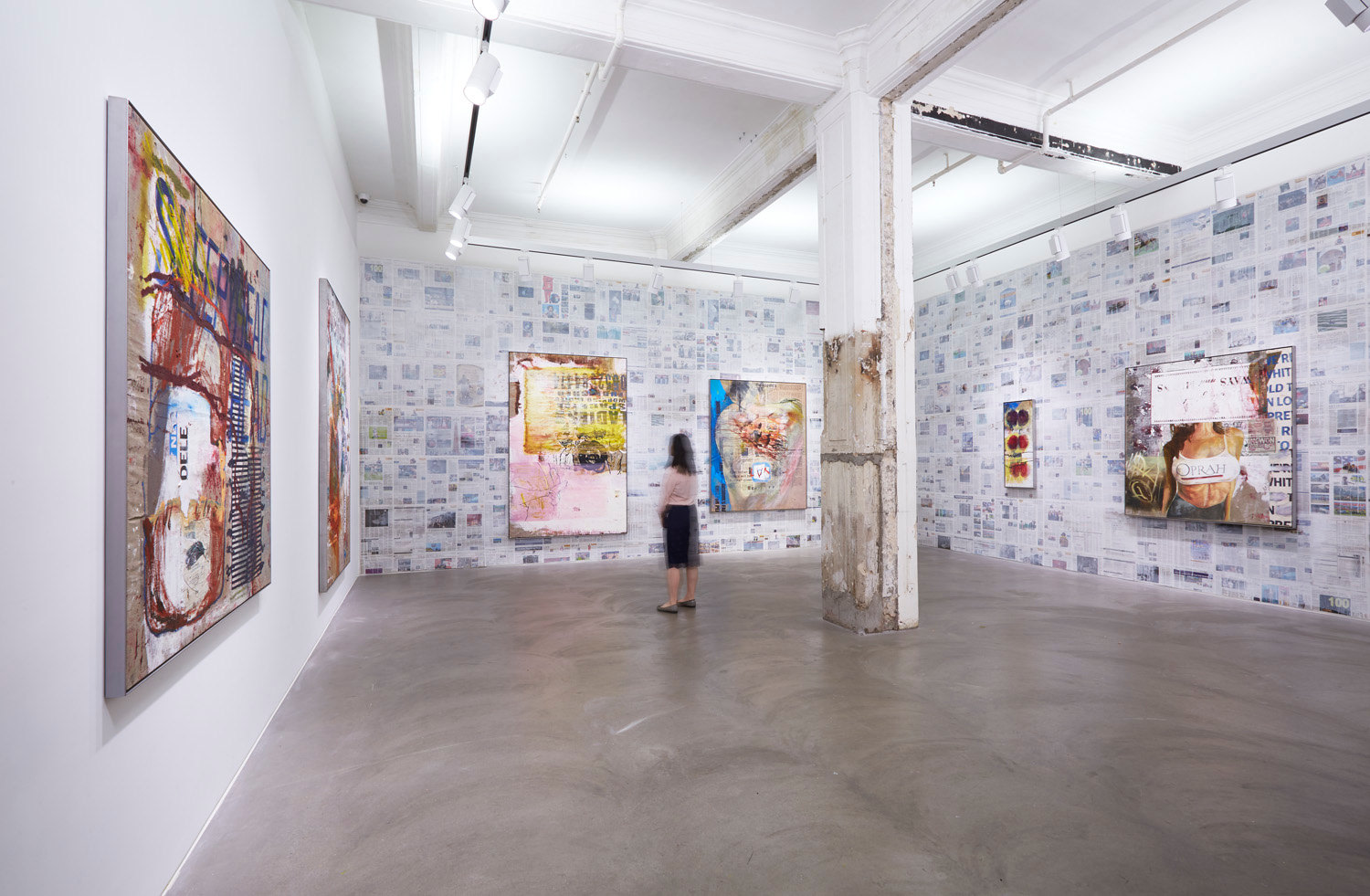 Mandy El-Sayegh,&nbsp;Dispersal, Installation view at Lehmann Maupin, Hong Kong