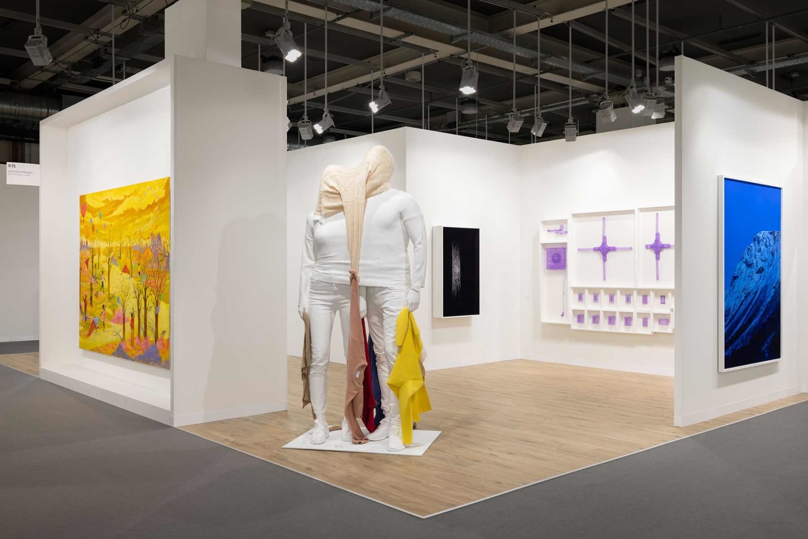 Lehmann Maupin at Art Basel 2025, Photo by&nbsp;Andrea Rossetti