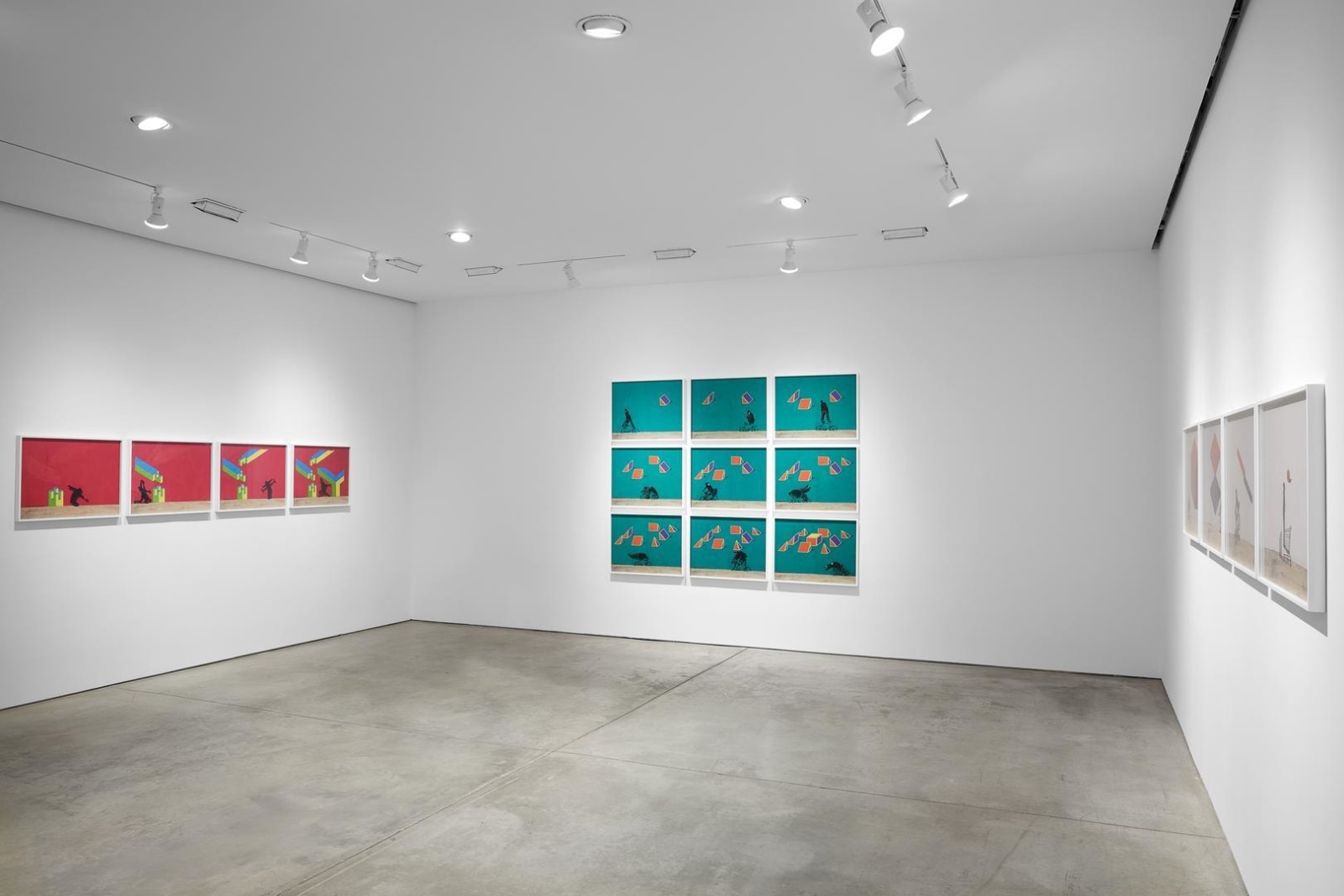Robin Rhode, The Geometry of Colour installation view 4