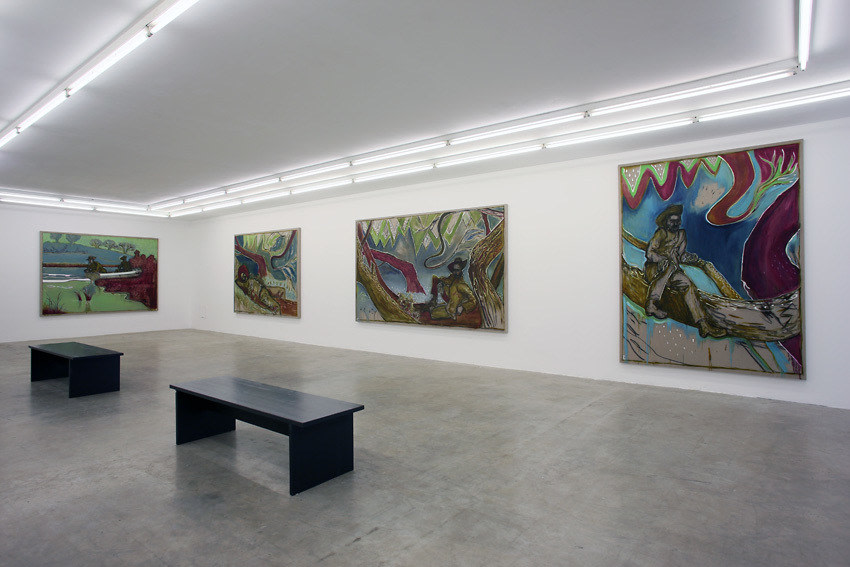  Installation view, Paintings Sweet Paintings, Neuer Aachener Kunstverein