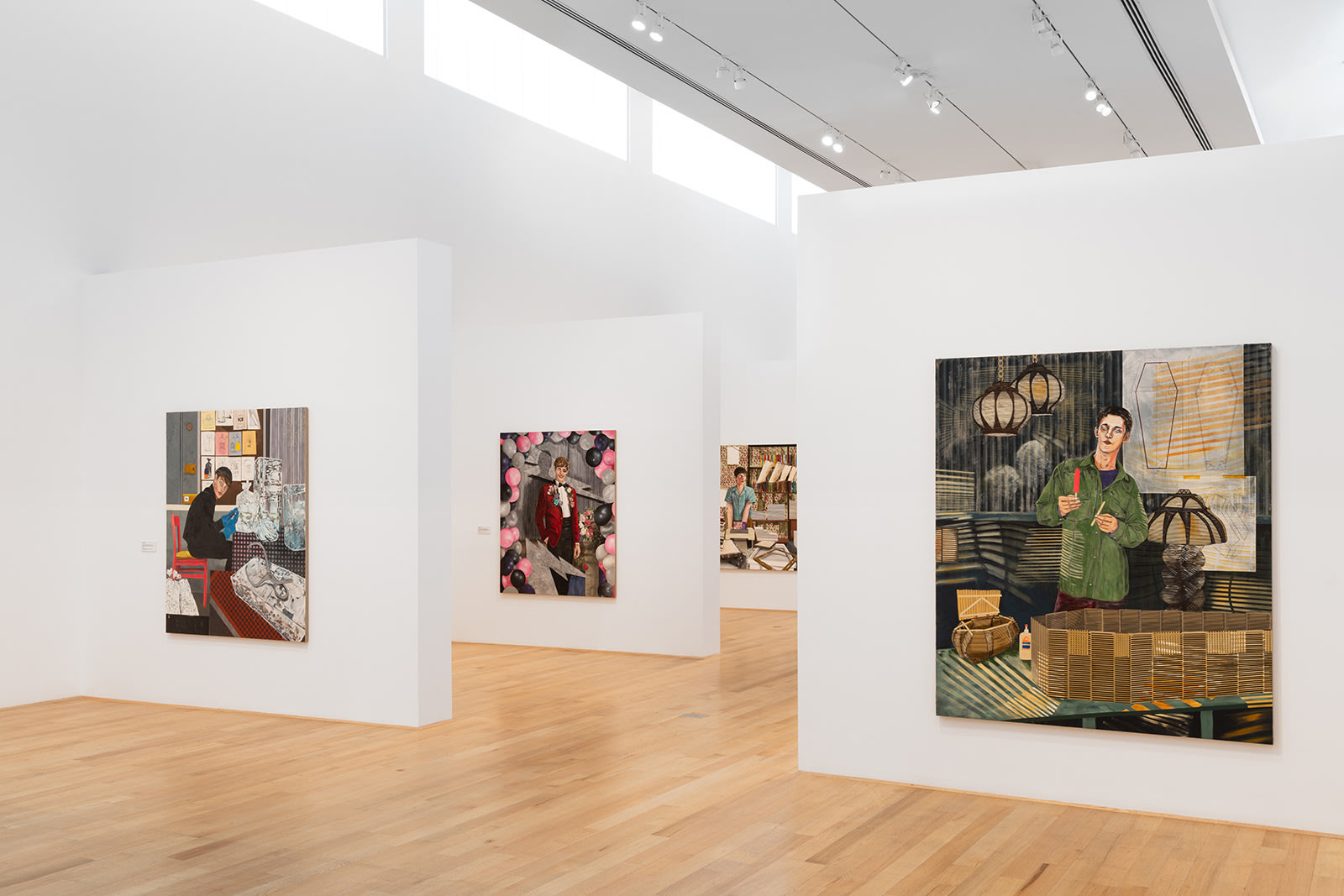Hernan Bas: The Conceptualists, Installation view