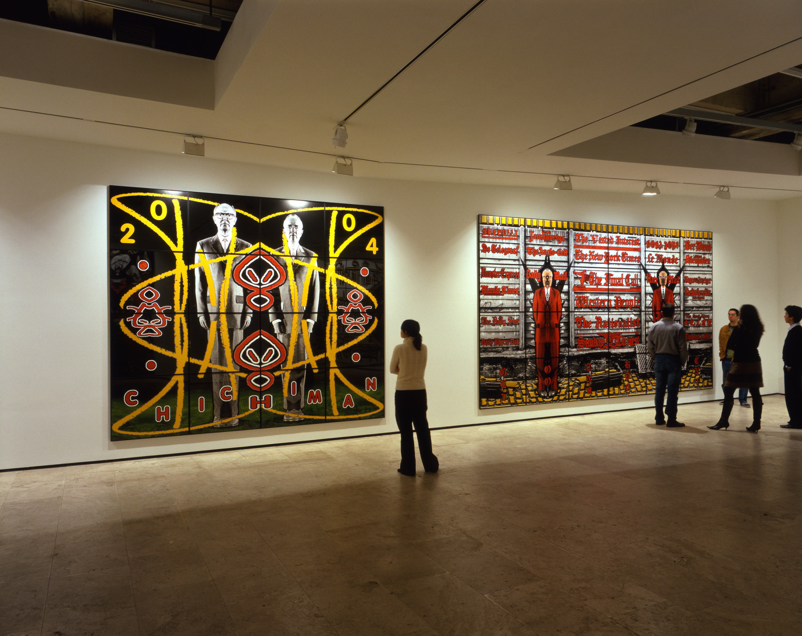 GILBERT &amp; GEORGE Perversive Pictures Installation View 2.