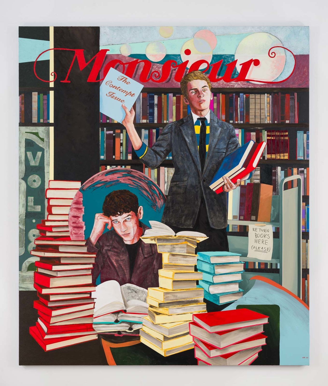 HERNAN BAS, Monsieur (The Contempt Issue), 2025