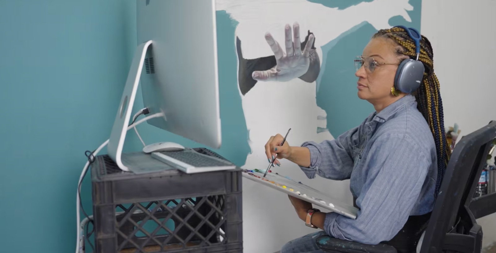 In the Studio with Calida Rawles