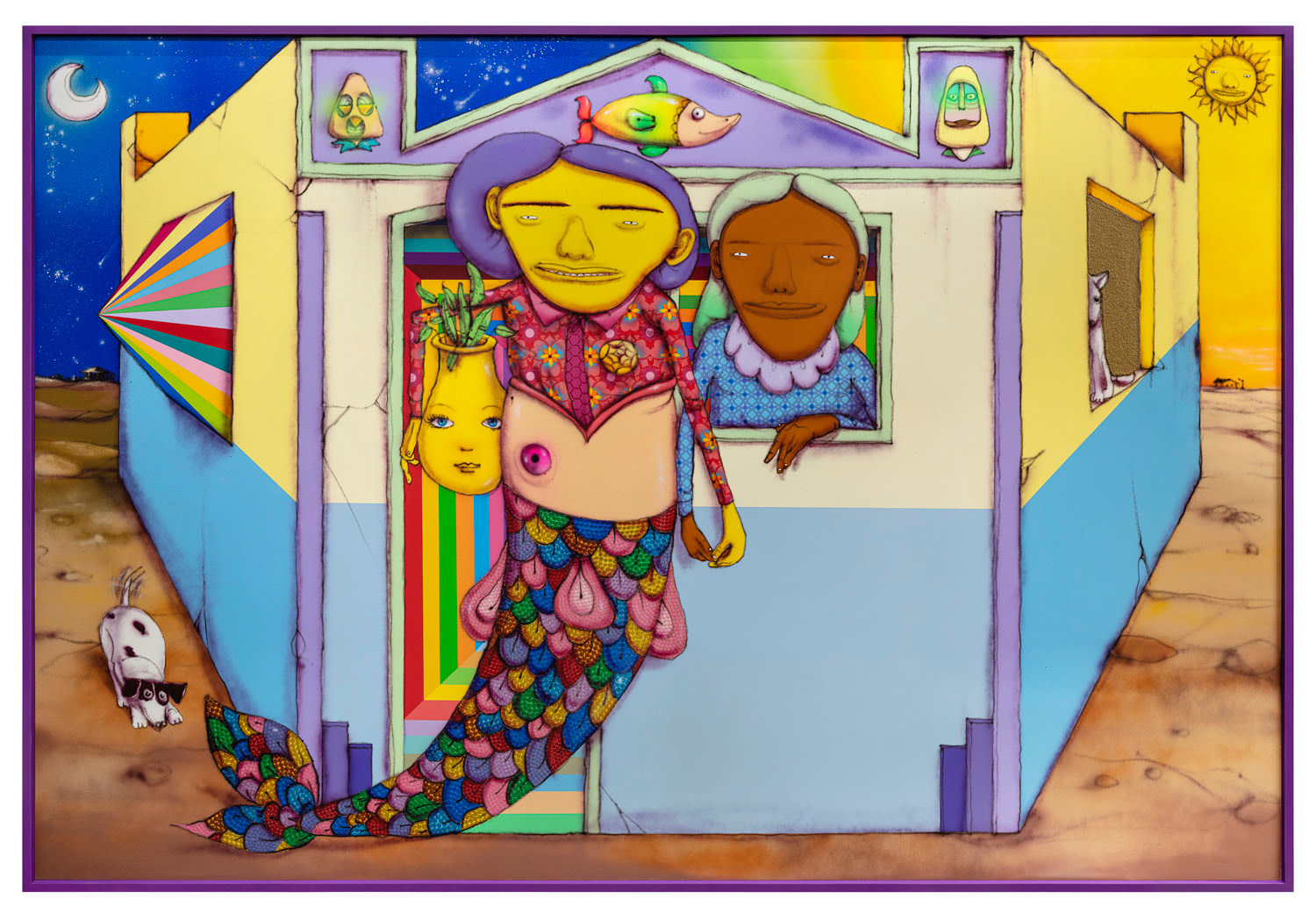 OSGEMEOS, The 24 Hours Theater, 2023