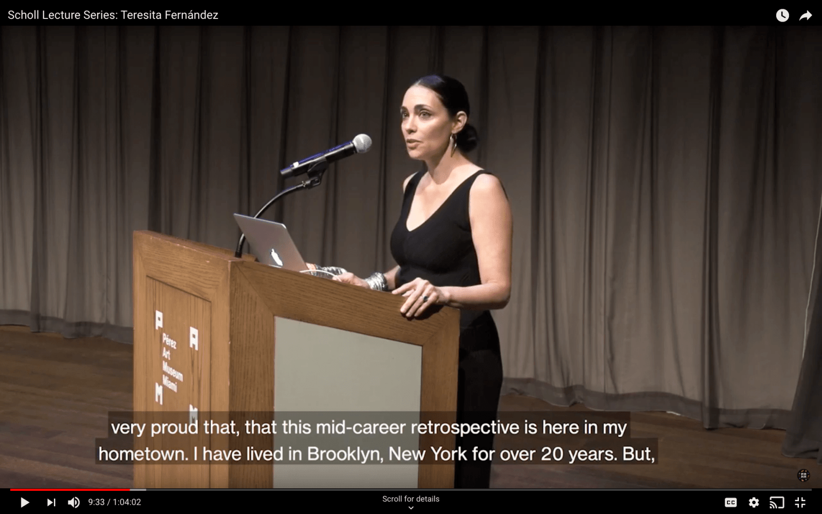 Scholl Lecture Series: Teresita Fernández