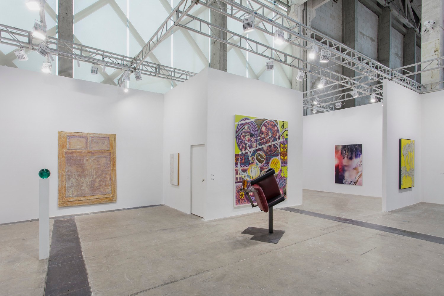 Installation view of Lehmann Maupin's booth at West Bund Art &amp; Design 2019 in Shanghai, view 11