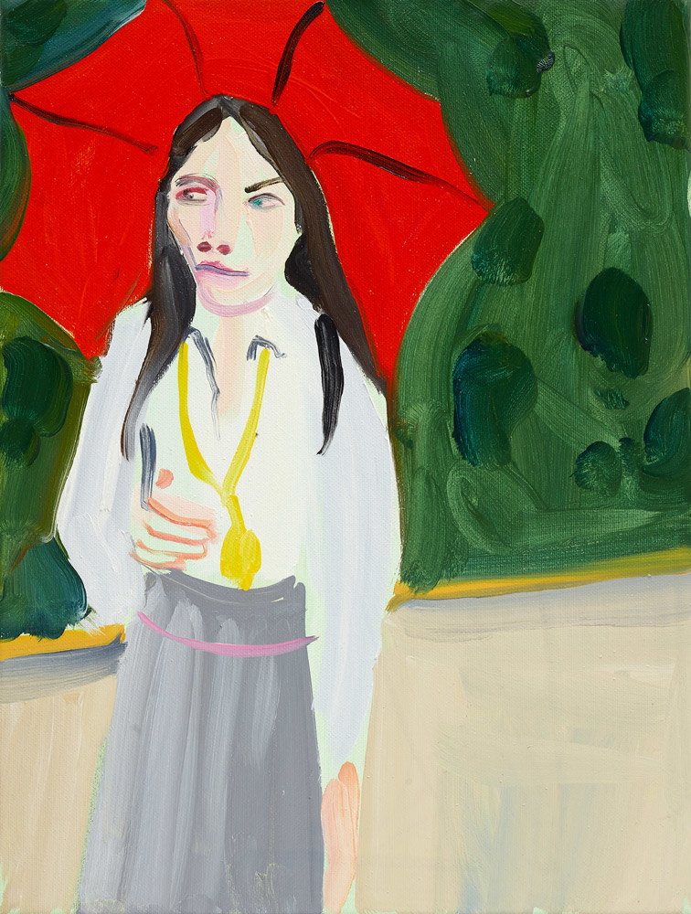 CHANTAL JOFFE, Esme with a red umbrella, 2019