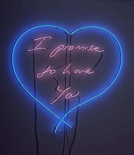 TRACEY EMIN I promise to love you, 2010