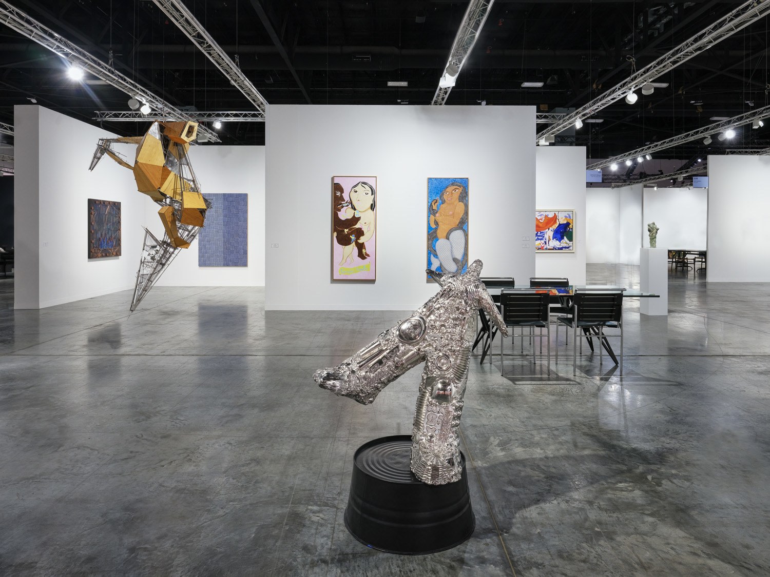 Art Basel Miami Beach 2024, Installation&nbsp;view, Lehmann Maupin, Booth C21