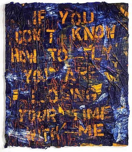 ANGEL OTERO If you don&#039;t know how to fly you are losing your time with me, 2011