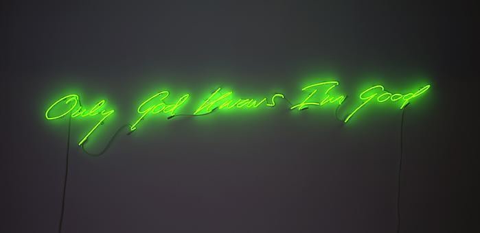 TRACEY EMIN Only God Knows I&#039;m Good, 2009