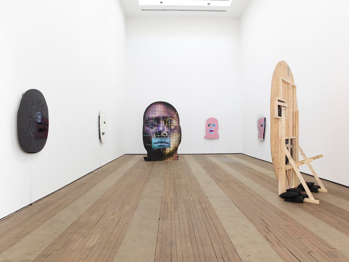 Tony Oursler Installation view 2