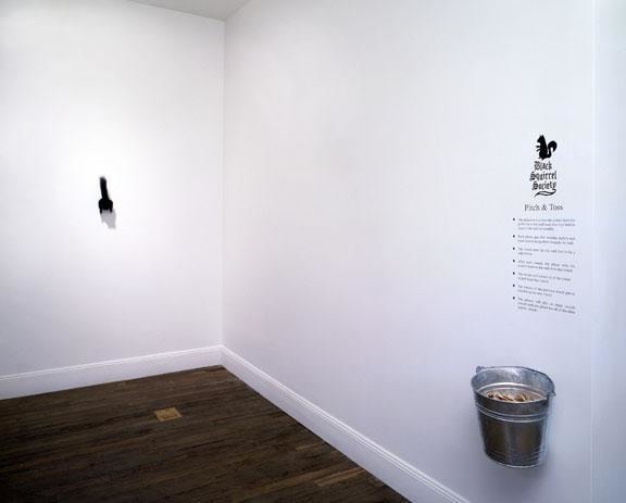 Mario Ybarra Jr. Black Squirrel Society installation view 8