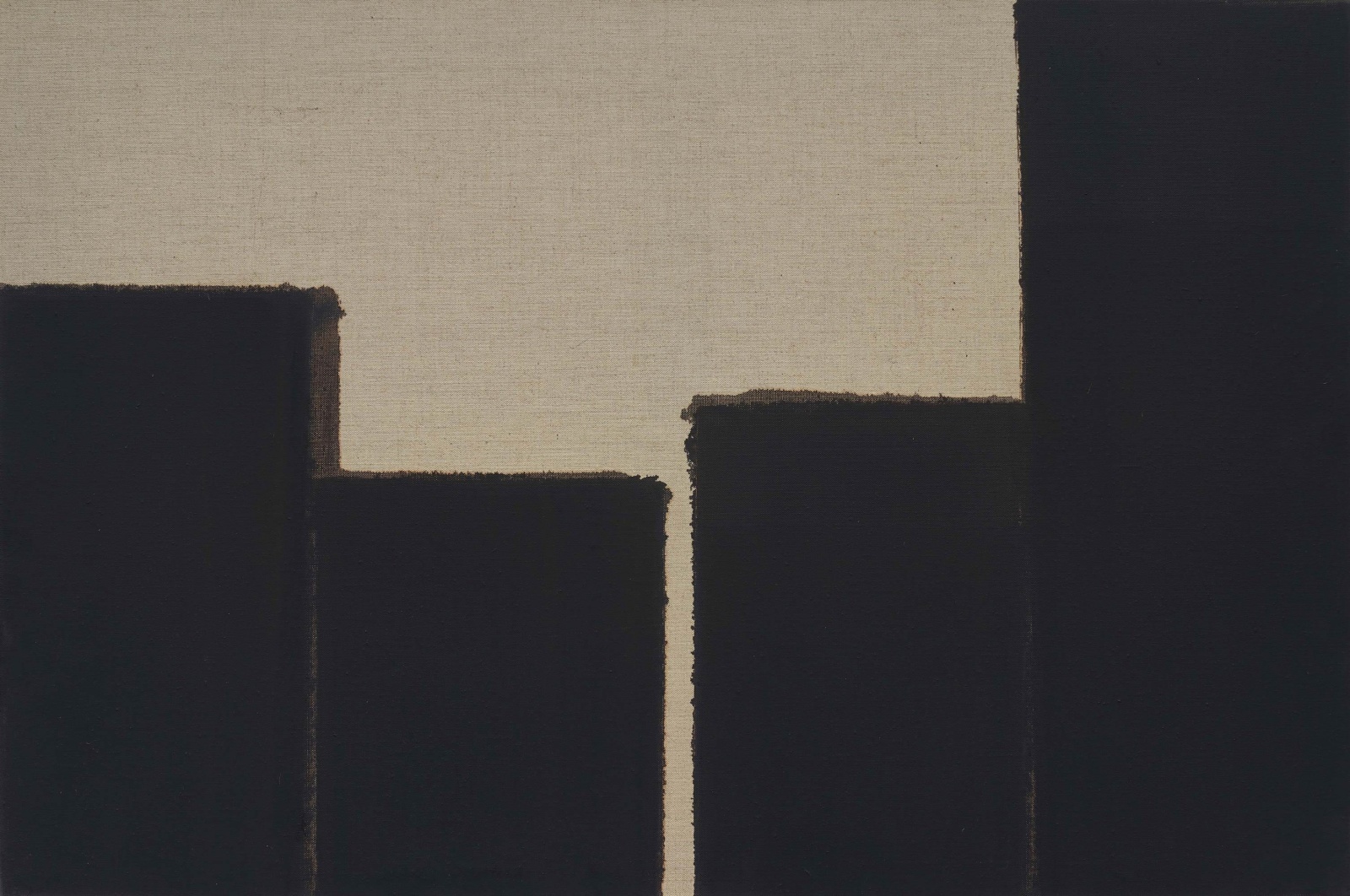 YUN HYONG-KEUN, Burnt Umber &amp;amp; Ultramarine Blue, 1999