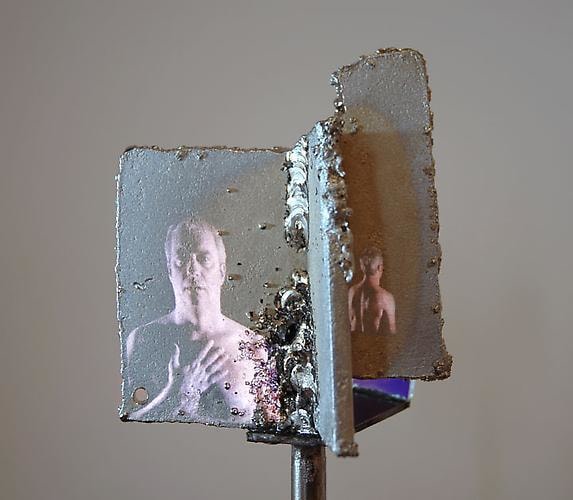 TONY OURSLER Mirror Return (detail), 2010