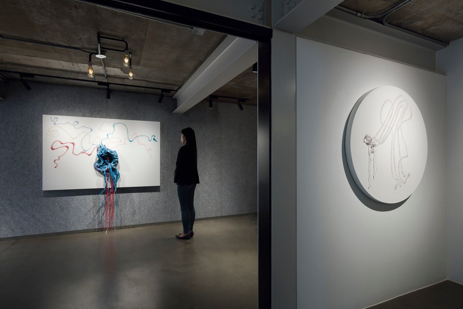 Nicholas Hlobo, Installation view, Lehmann Maupin, Seoul, 2019