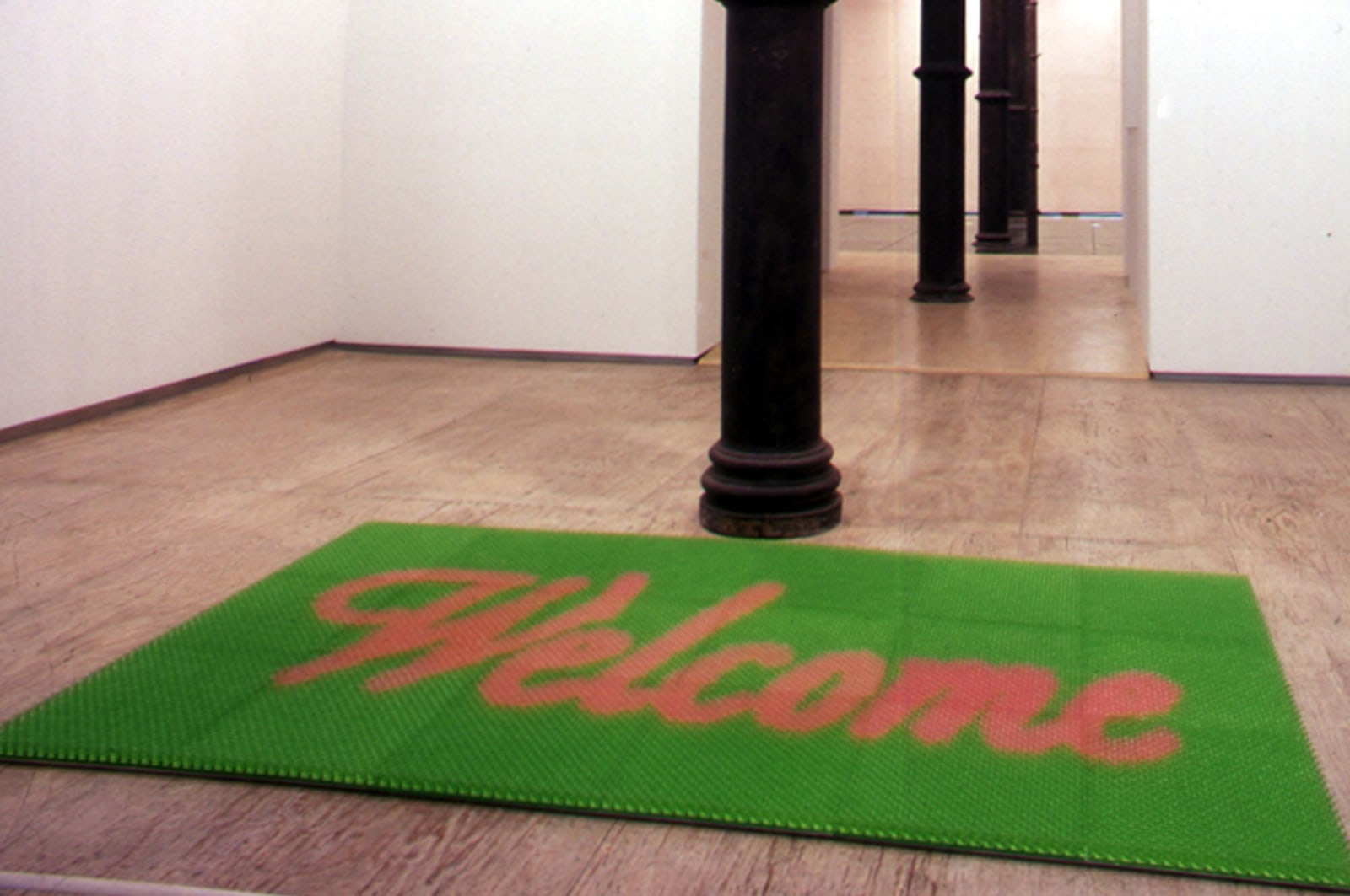 DO HO SUH, Doormat: Welcome (Green), 2000