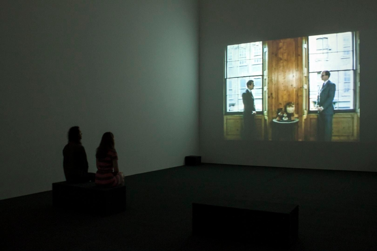 Gilbert &amp; George Films and Video Sculptures, 1972-1981 Installation view 2