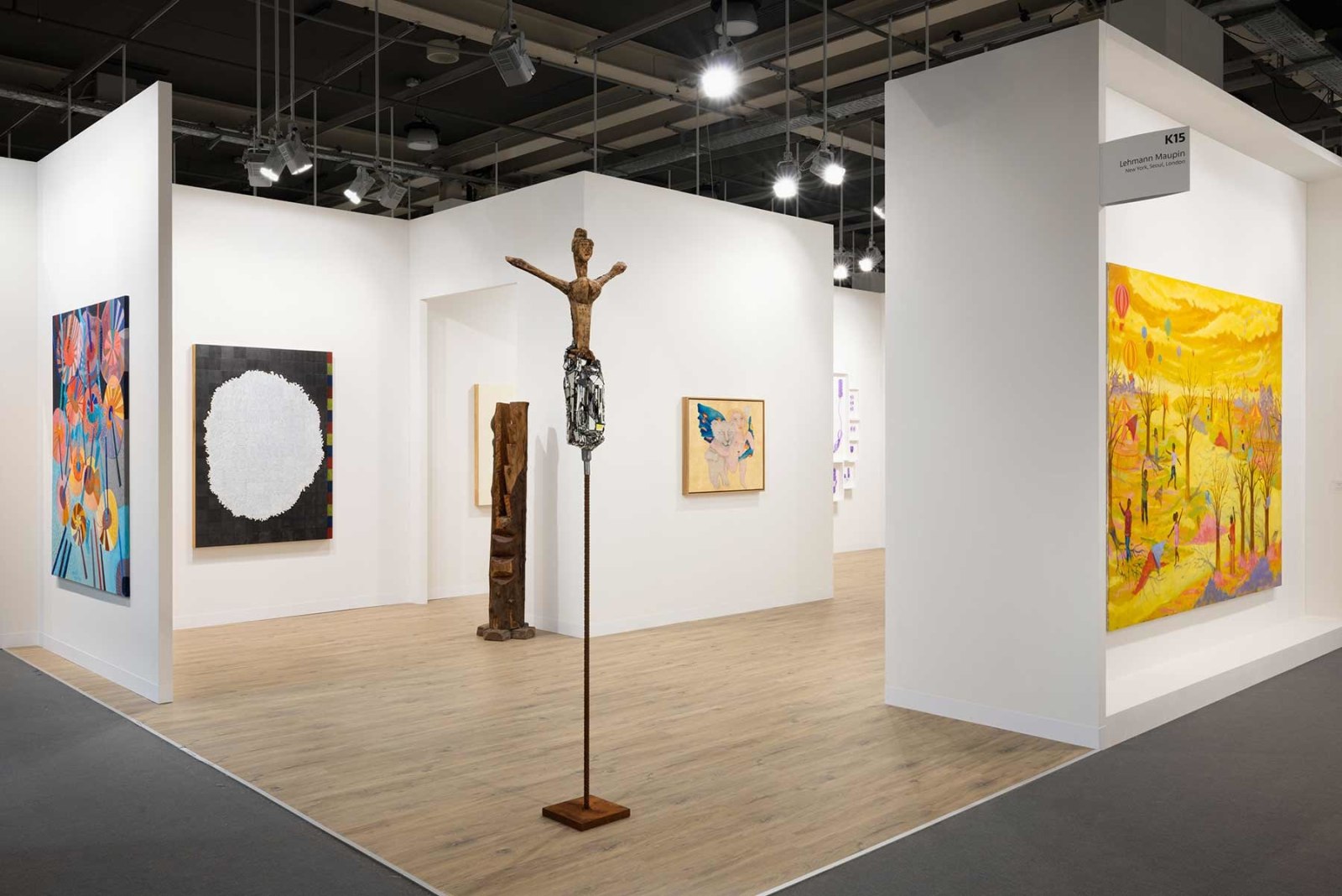 Lehmann Maupin at Art Basel 2025, Photo by&nbsp;Andrea Rossetti