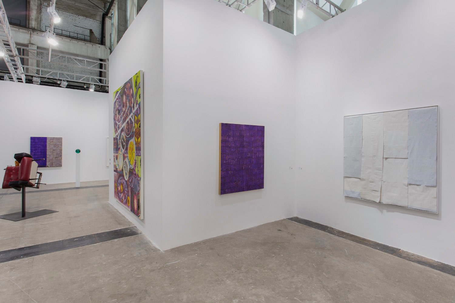 Installation view of Lehmann Maupin's booth at West Bund Art &amp; Design 2019 in Shanghai, view 12