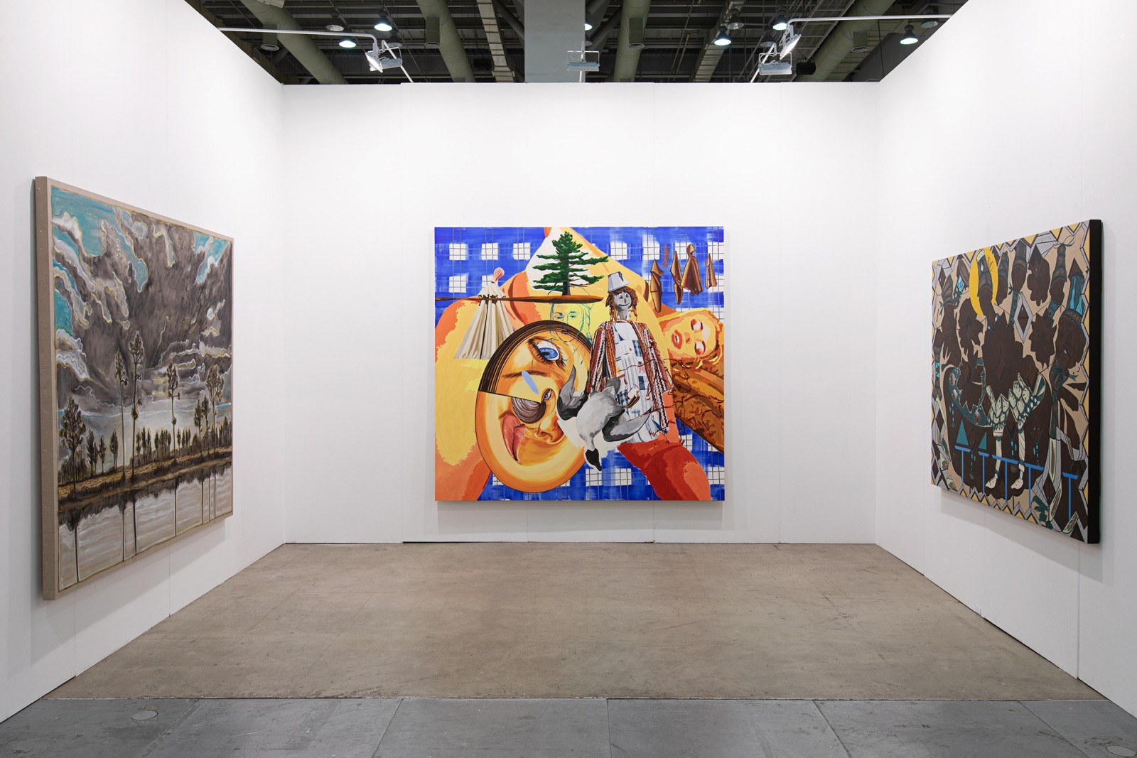 Seventh installation view of Lehmann Maupin's booth at Art Busan &amp; design 2020