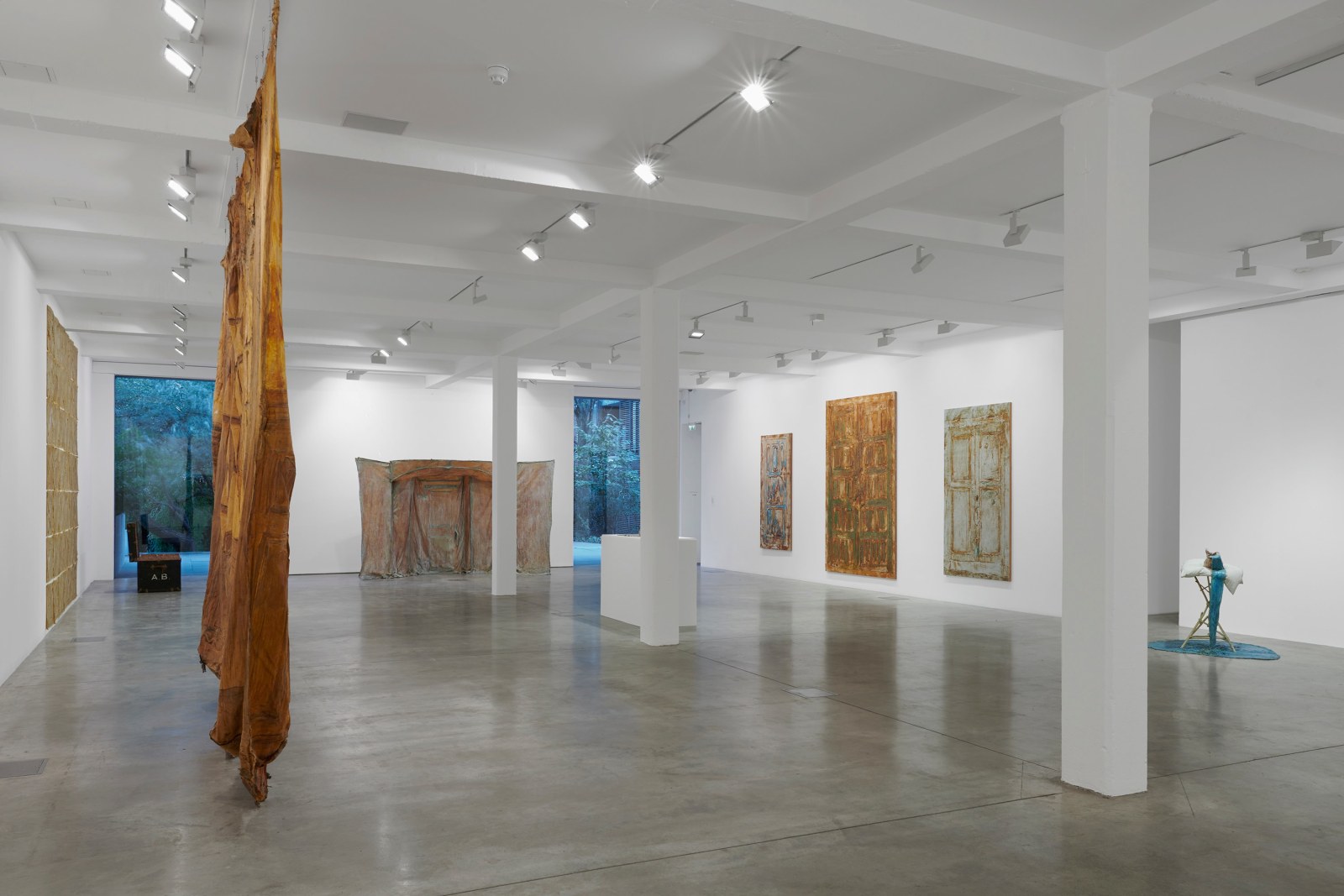 Heidi Bucher Installation view,&nbsp;Parasol unit&nbsp;foundation for contemporary art, London, UK