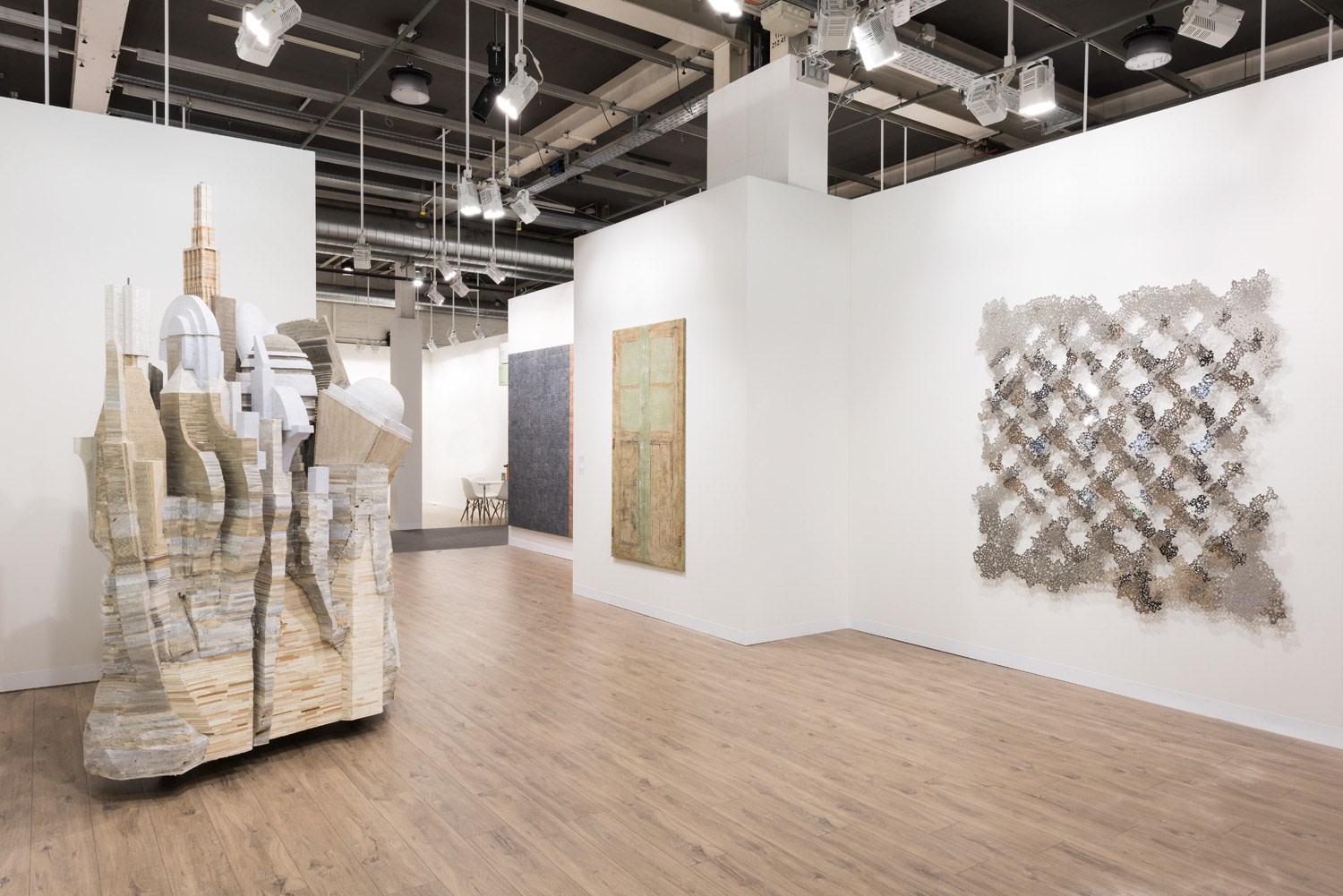 Installation view, Art Basel, June 14-17, 2018, Courtesy the artists and Lehmann Maupin, New York and Hong Kong, and Seoul.