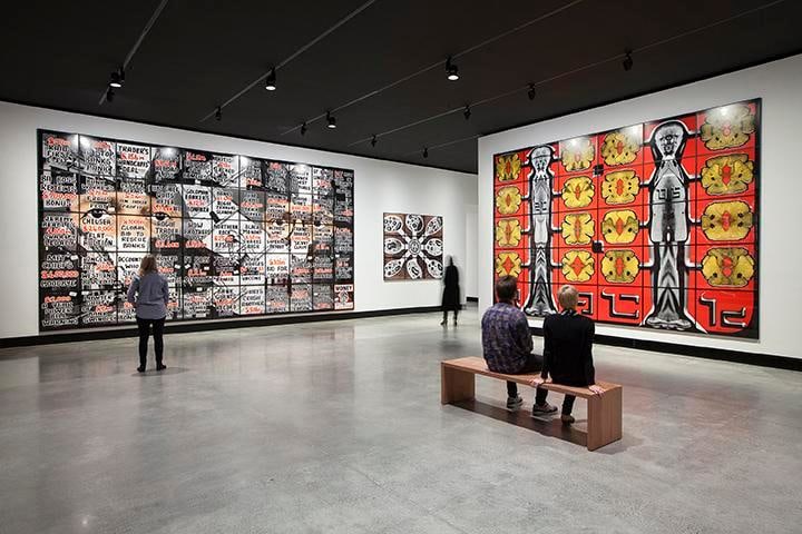  Gilbert &amp;amp; George: The Art Exhibition, at the Museum of Old and New Art, 	