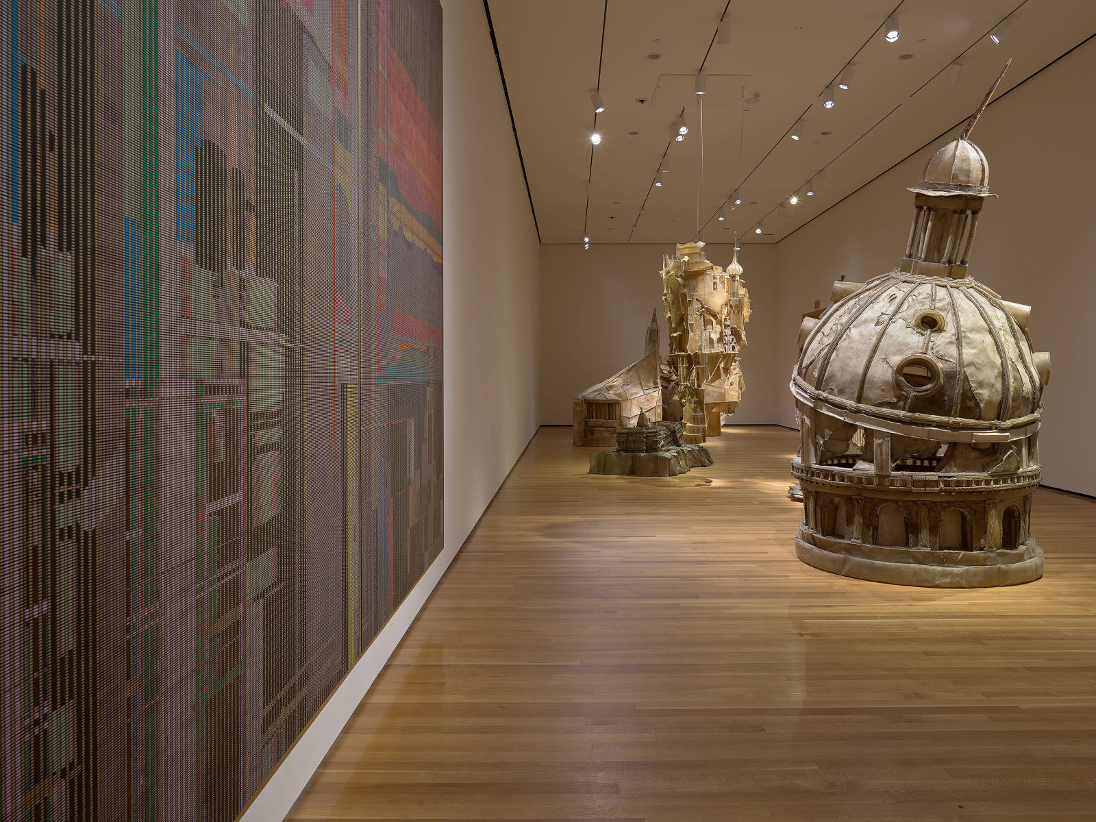 View 5 of Liu Wei's solo museum exhibition titled Invisible Cities at the Cleveland Museum of Art