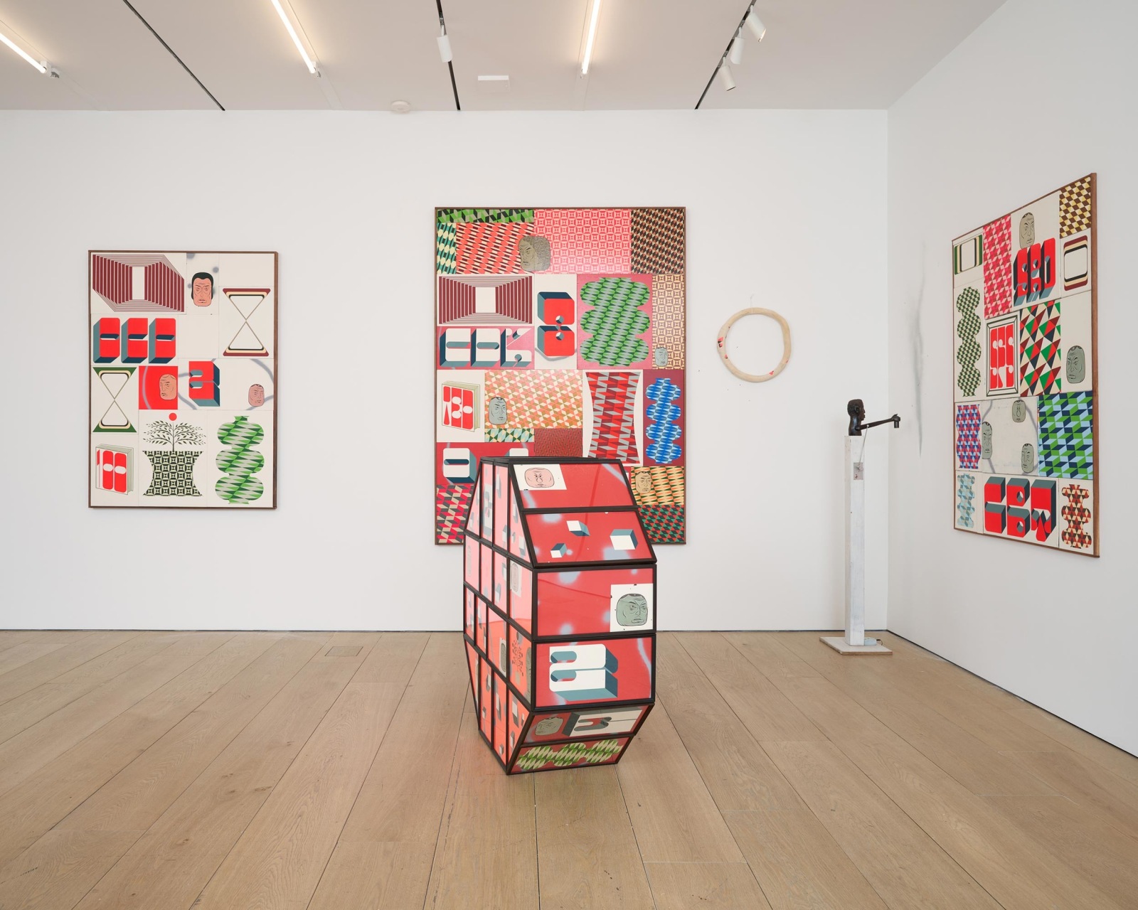 Barry McGee: Talk to Nature, Installation view