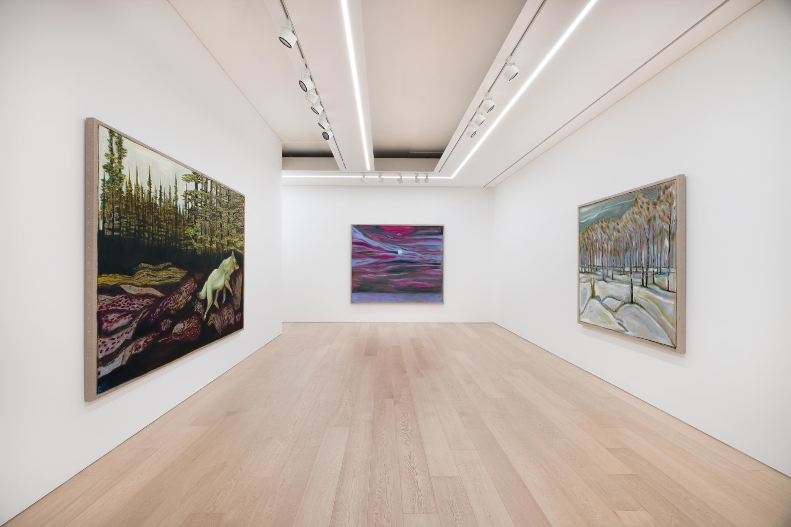 Billy Childish:&nbsp;now protected, I step forth, Installation view
