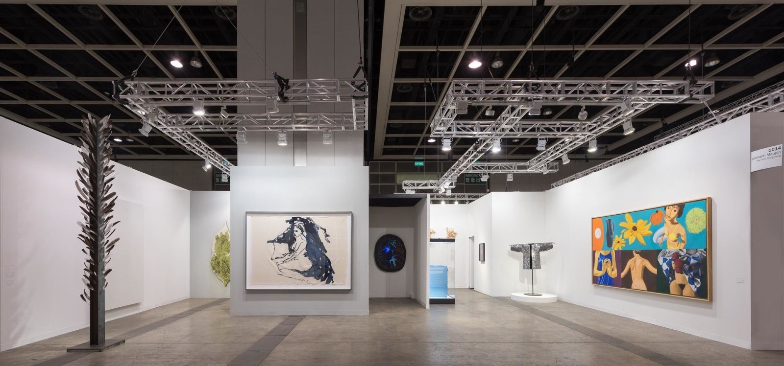  Installation view, Booth 1C14, Art Basel Hong Kong 2016