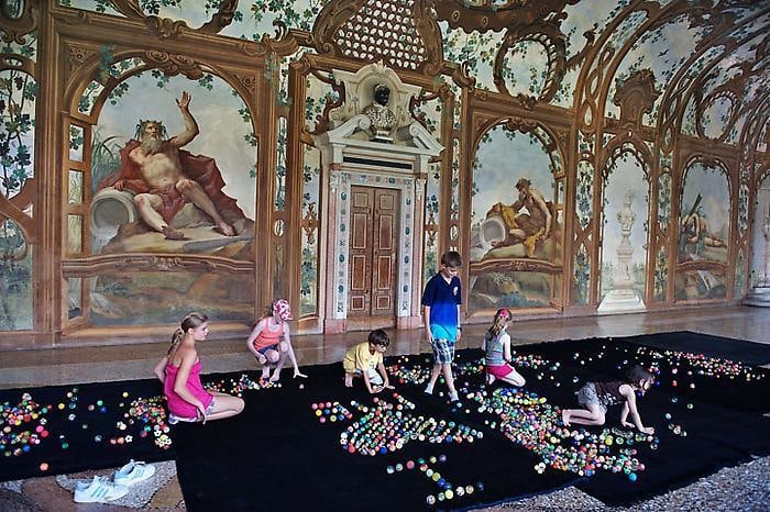 Installation view Palazzo Ducale, Mantova
