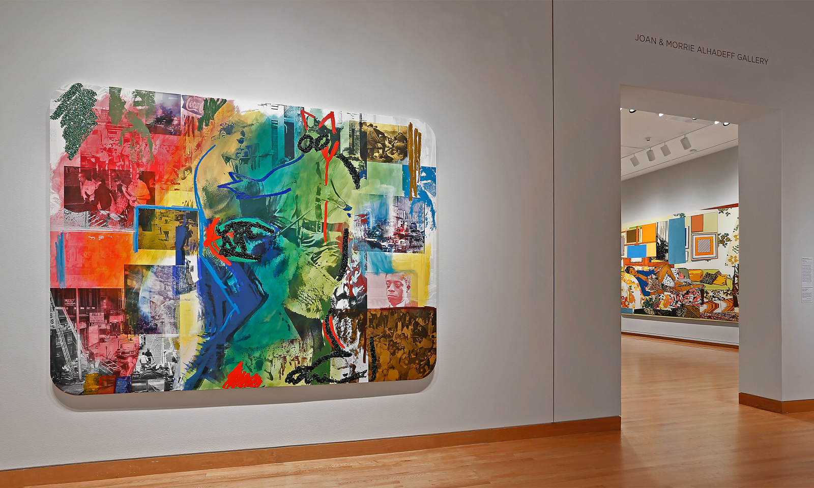 Figuring History: Robert Colescott, Kerry James Marshall, Mickalene Thomas, Installation view,&nbsp;Seattle Art Museum, Seattle, WA