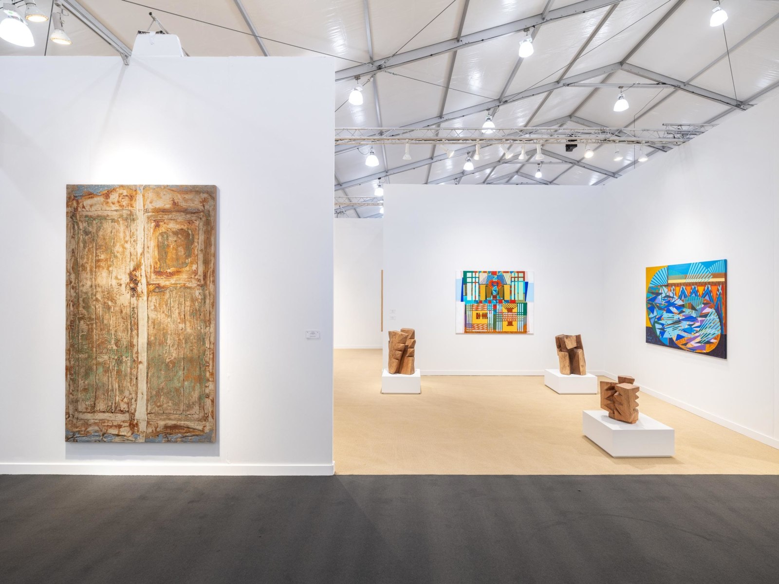 Frieze Los Angeles, Installation, Lehmann Maupin, Booth E10