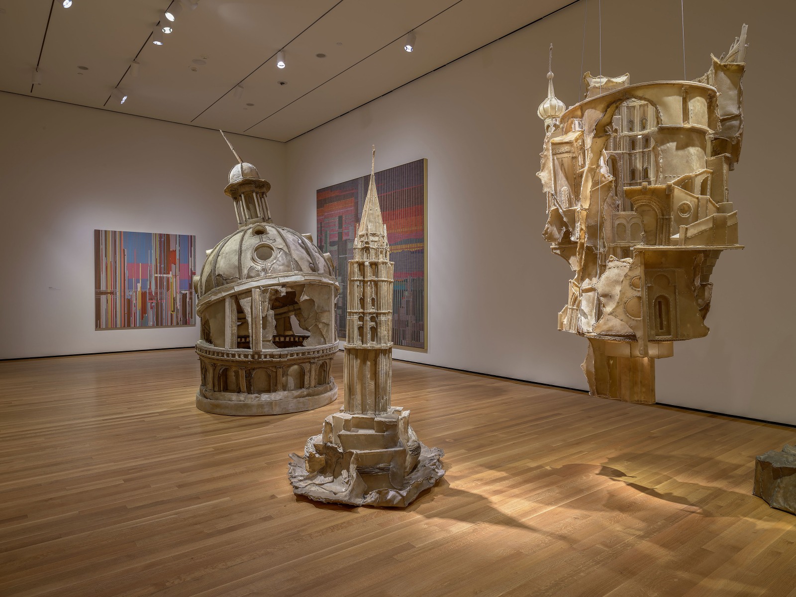 View 4 of Liu Wei's solo museum exhibition titled Invisible Cities at the Cleveland Museum of Art