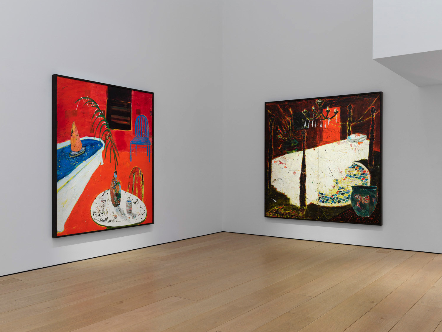 Eighth installation view of the exhibition Angel Otero: The Fortune of Having Been There at Lehmann Maupin in New York