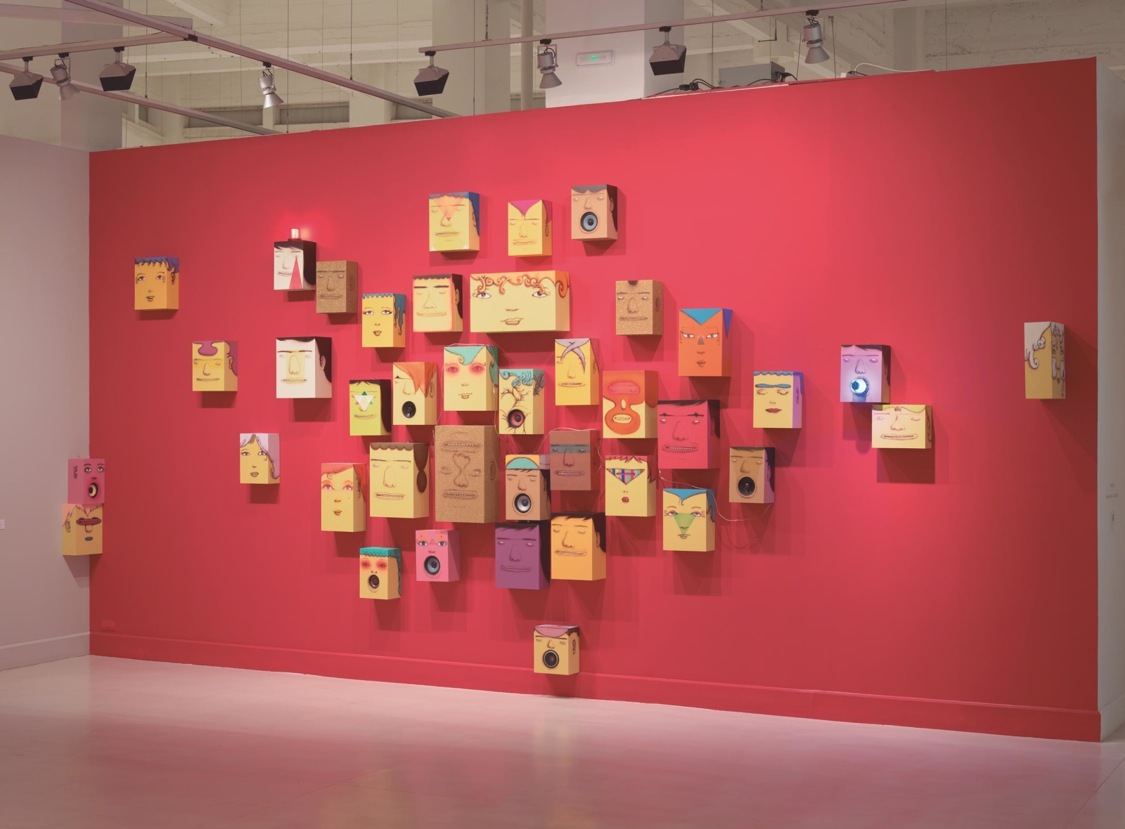 OSGEMEOS: When the leaves turn to yellow, Installation view