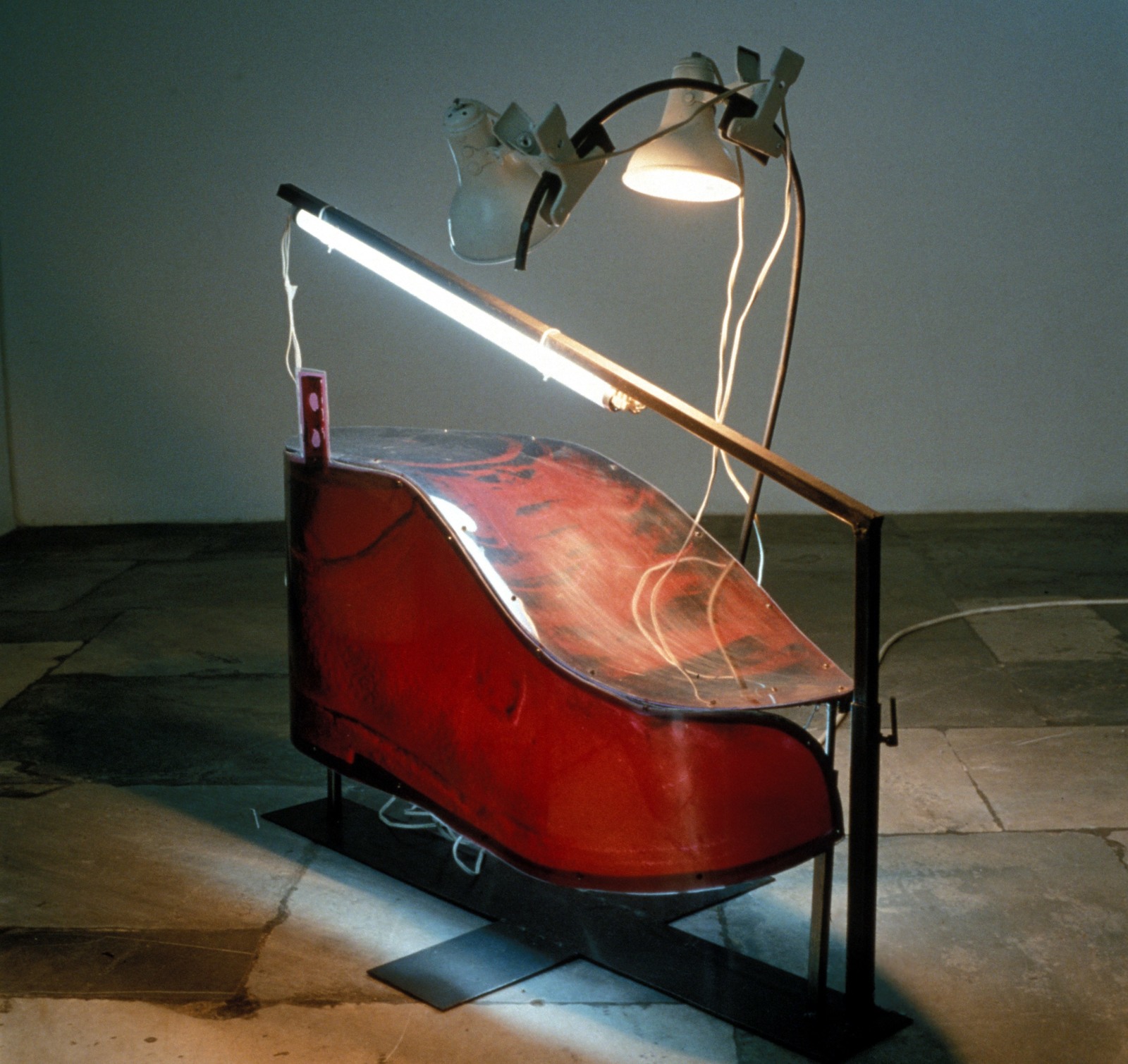 GEORGE LAPPAS, Luminous Shoe, 1996-1998