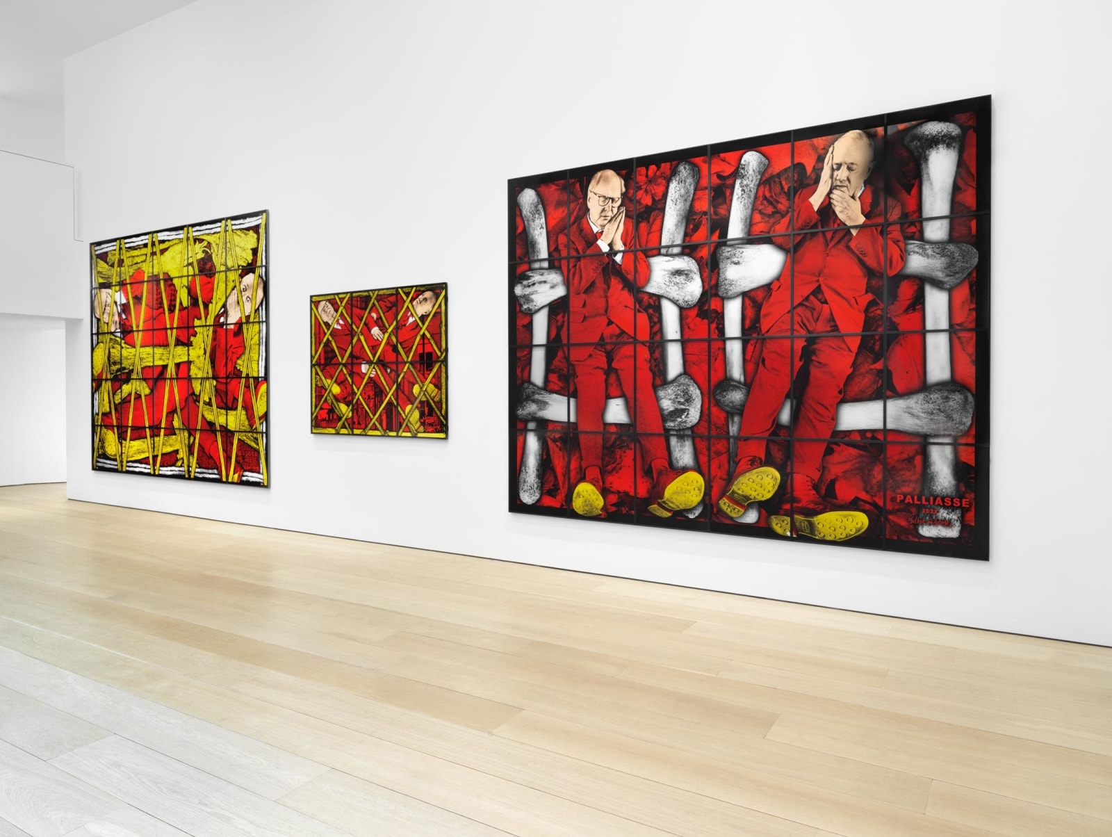 Gilbert &amp;amp; George:&nbsp;THE CORRPSING PICTURES, Installation View