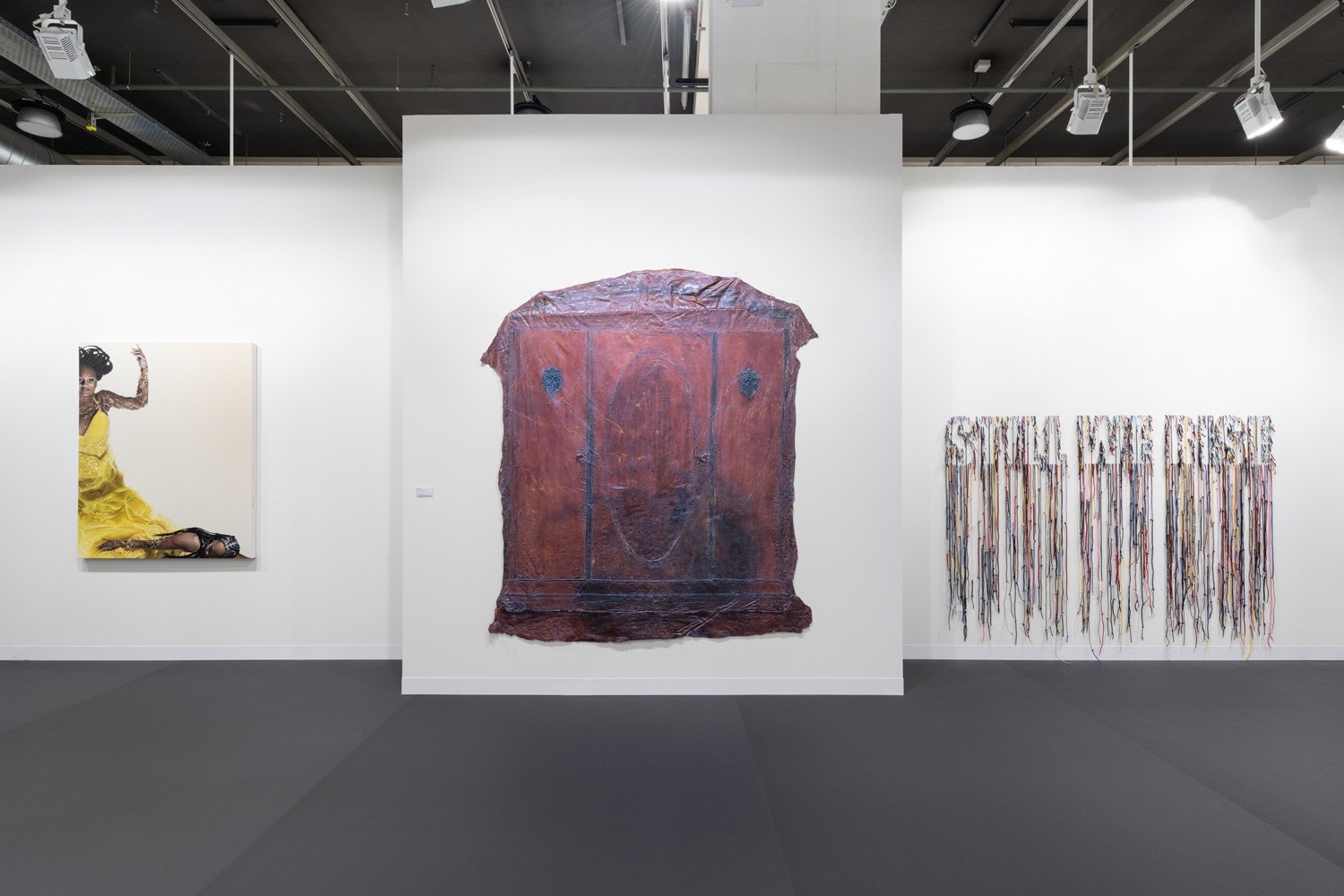 Installation view, Lehmann Maupin, Booth K9, Art Basel, Basel, Switzerland, 2022