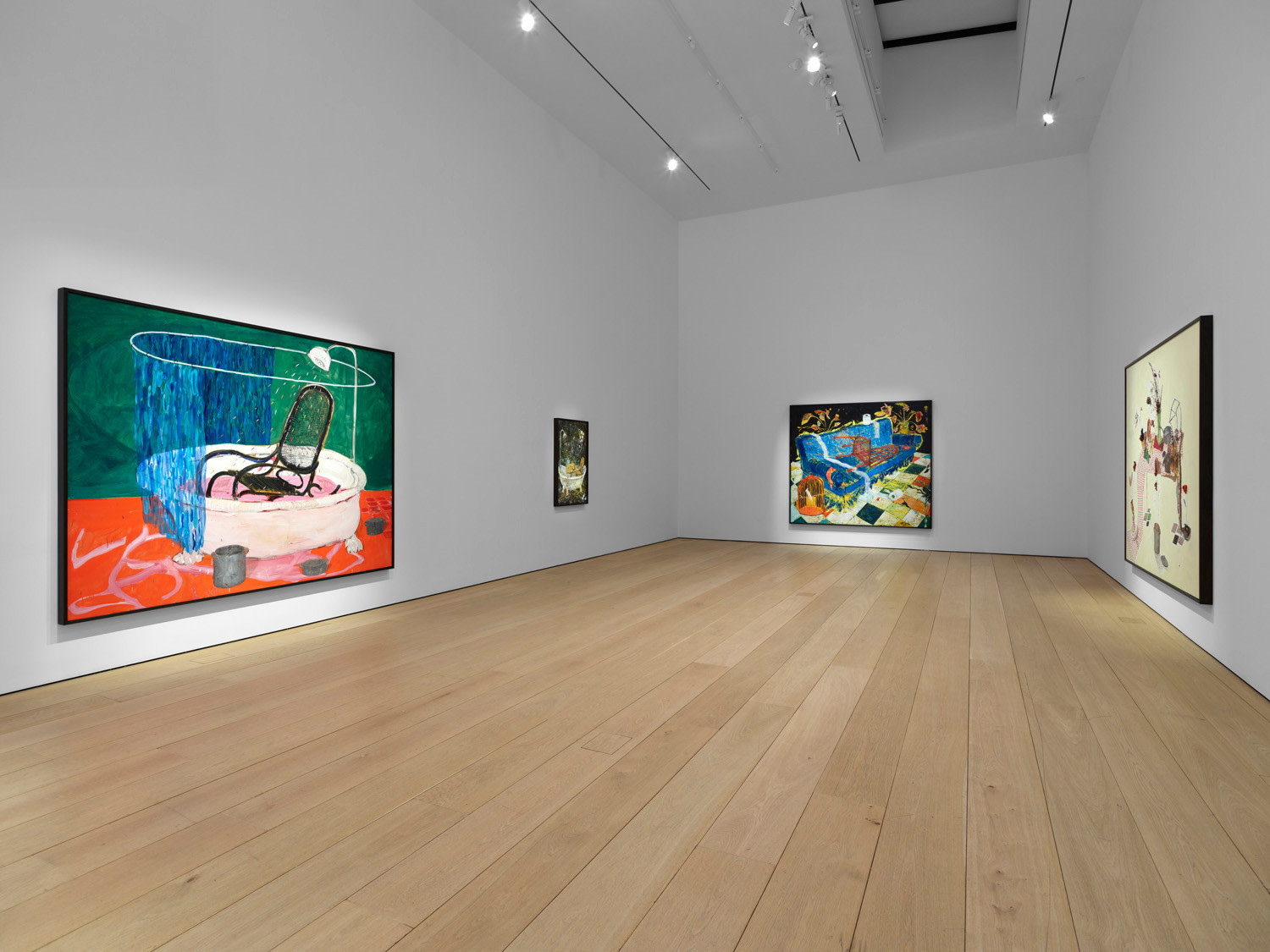 Third installation view of the exhibition Angel Otero: The Fortune of Having Been There at Lehmann Maupin in New York