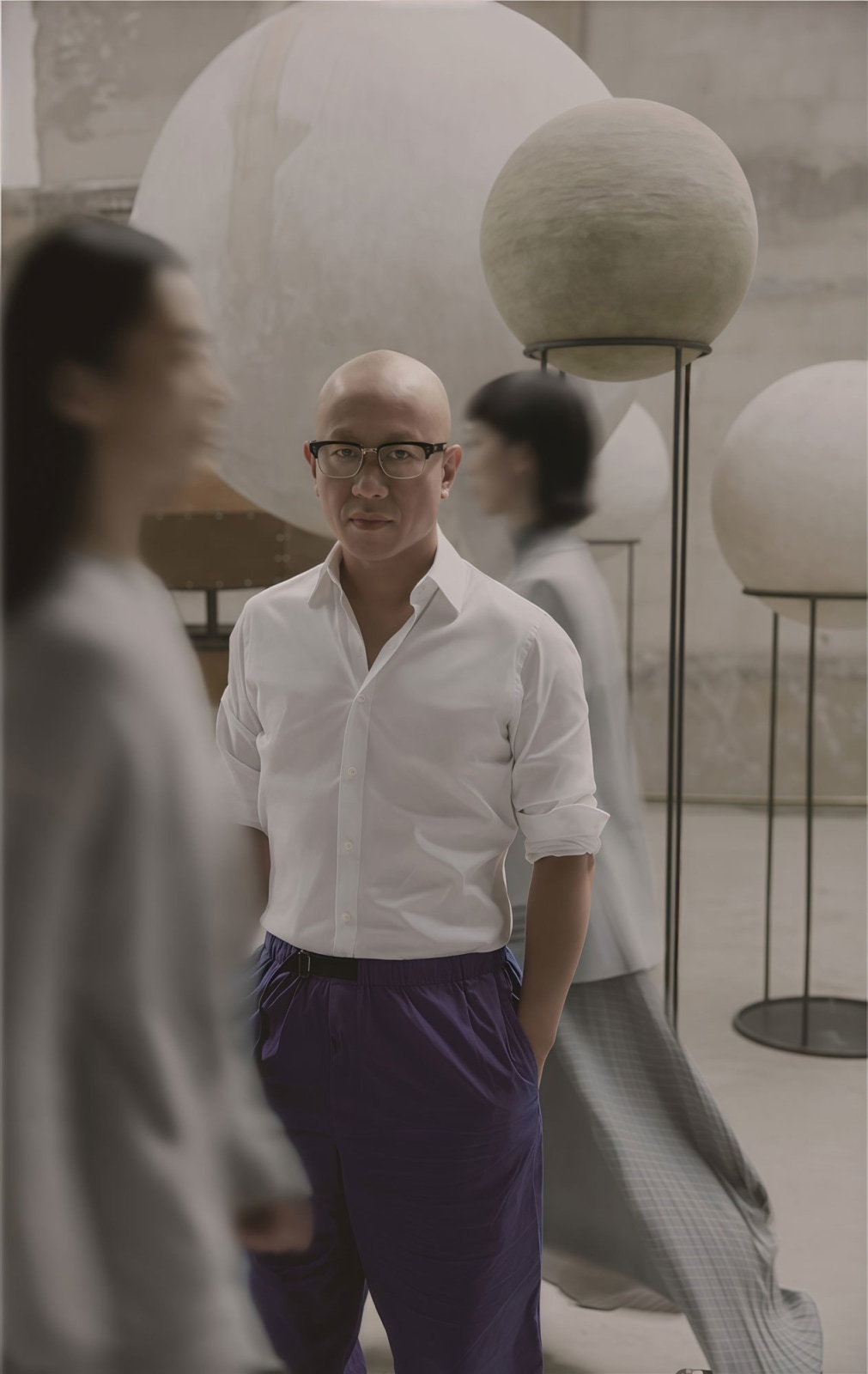 Portrait of Liu Wei, Photo by Jumbo Tsui