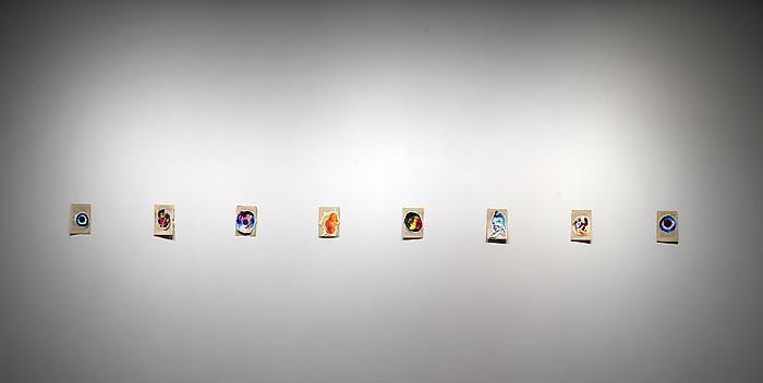 Installation view at The Warehouse Gallery at Syracuse University, 2008