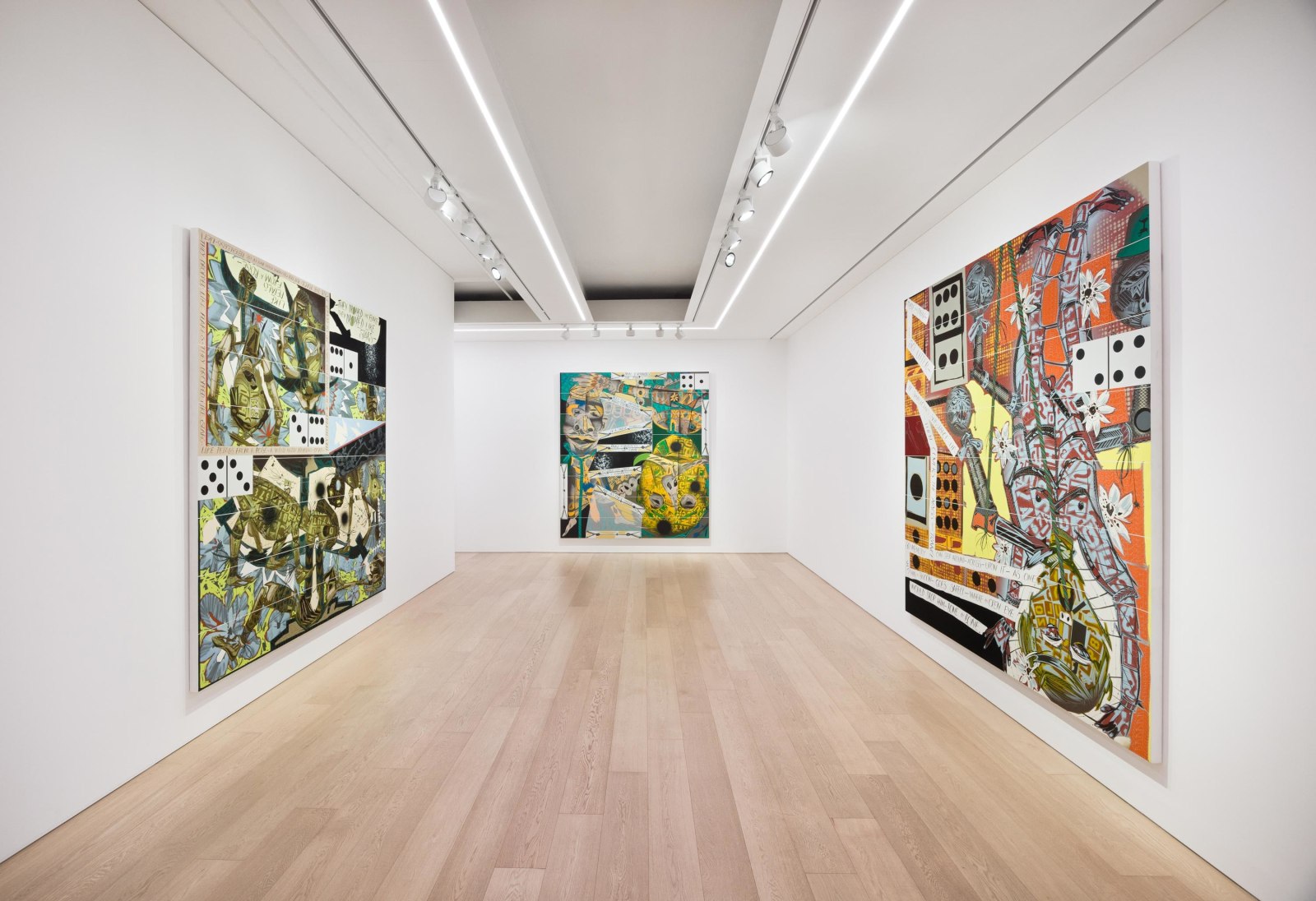 Lari Pittman: Caprichos and Nocturnes, Installation view