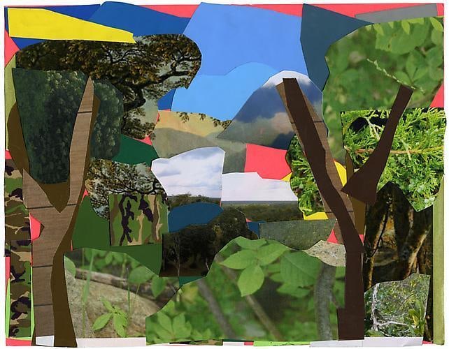 MICKALENE THOMAS Landscape with Camouflage, 2011