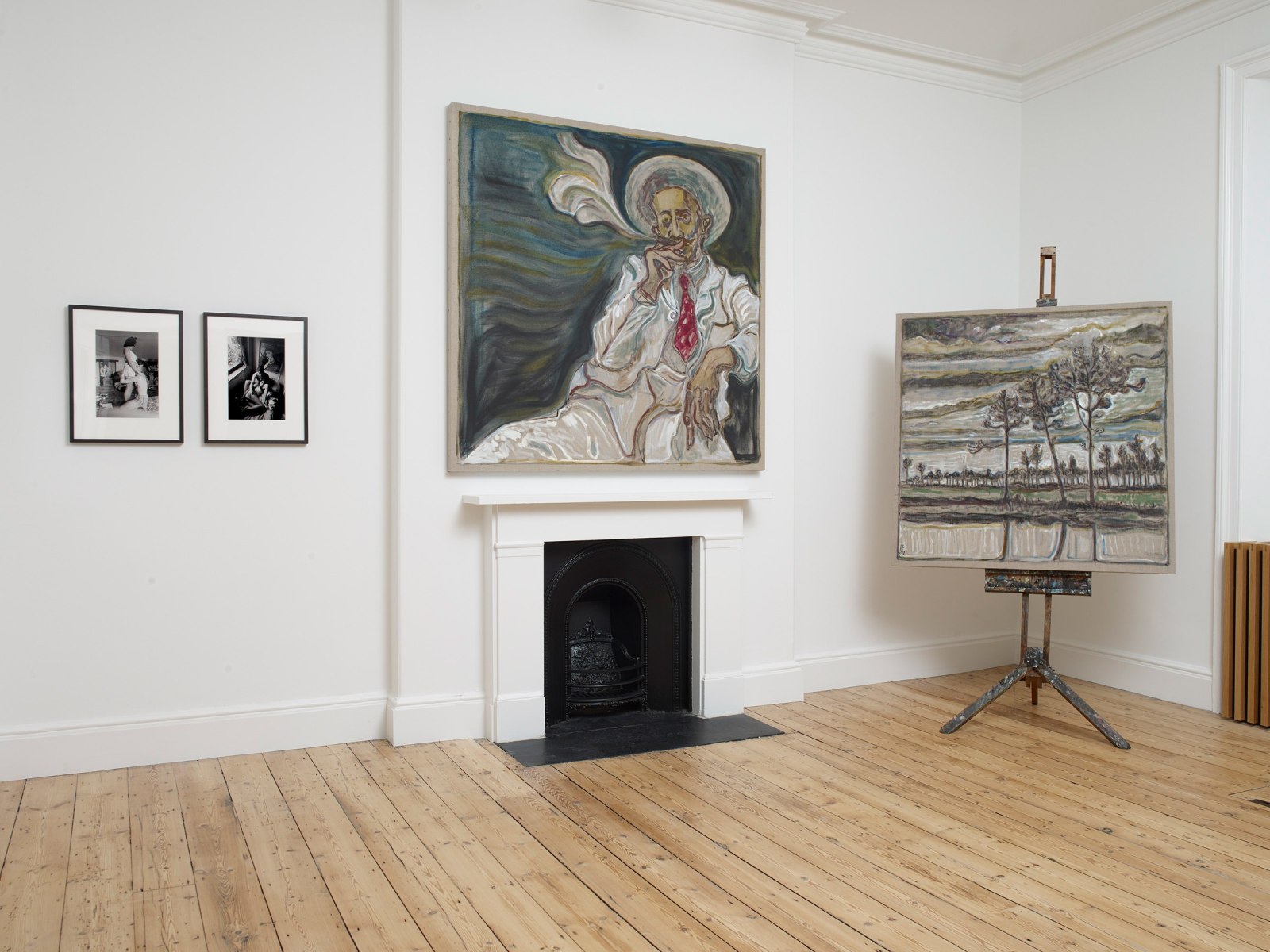 Billy Childish, In Residence, Installation view, Lehmann Maupin, London, 2020