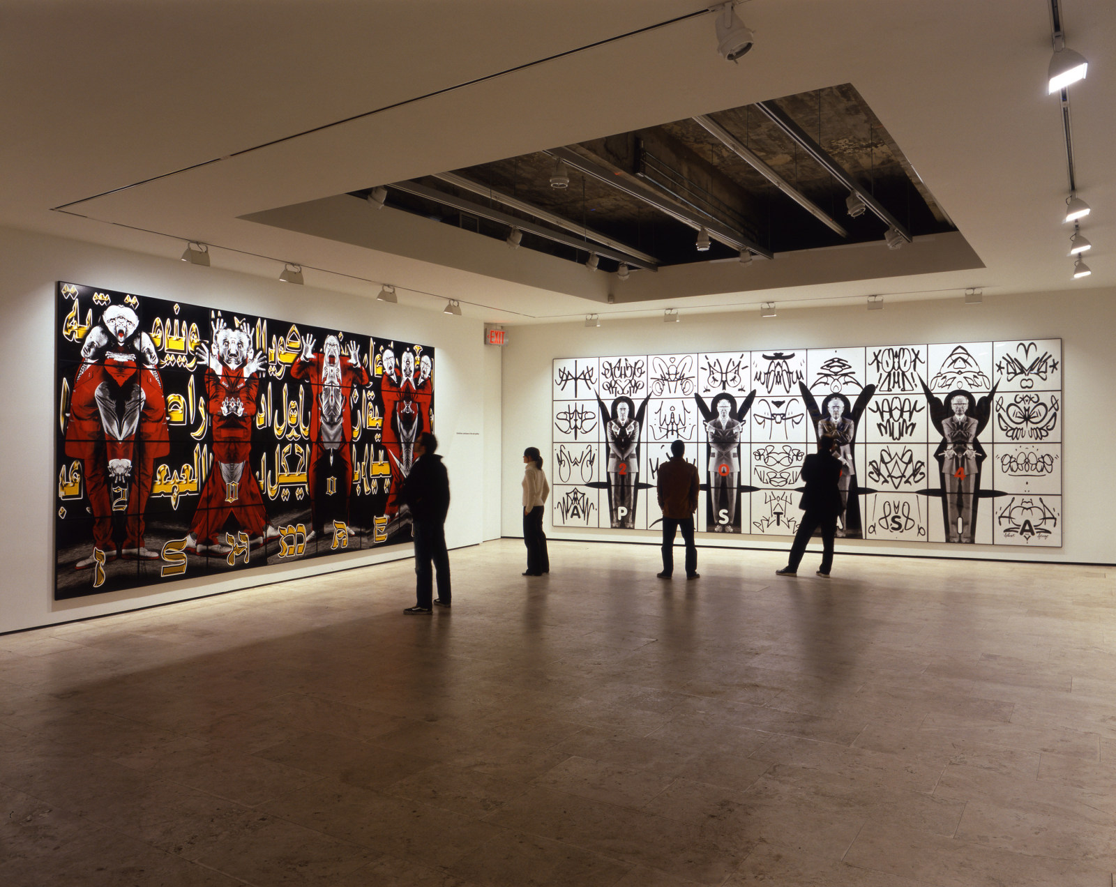 GILBERT &amp; GEORGE Perversive Pictures Installation View 4.