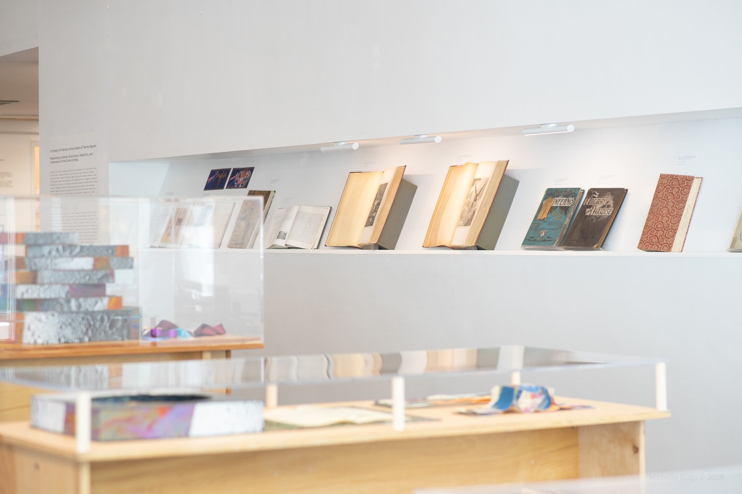 A Comedy for Mortals: Artists Books of Tammy Nguyen, Installation view